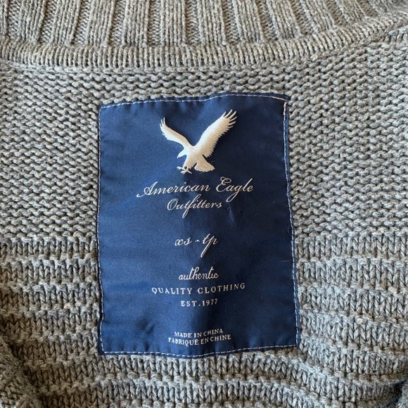 American Eagle Outfitters | Long Grey Cardigan - Picture 11 of 13